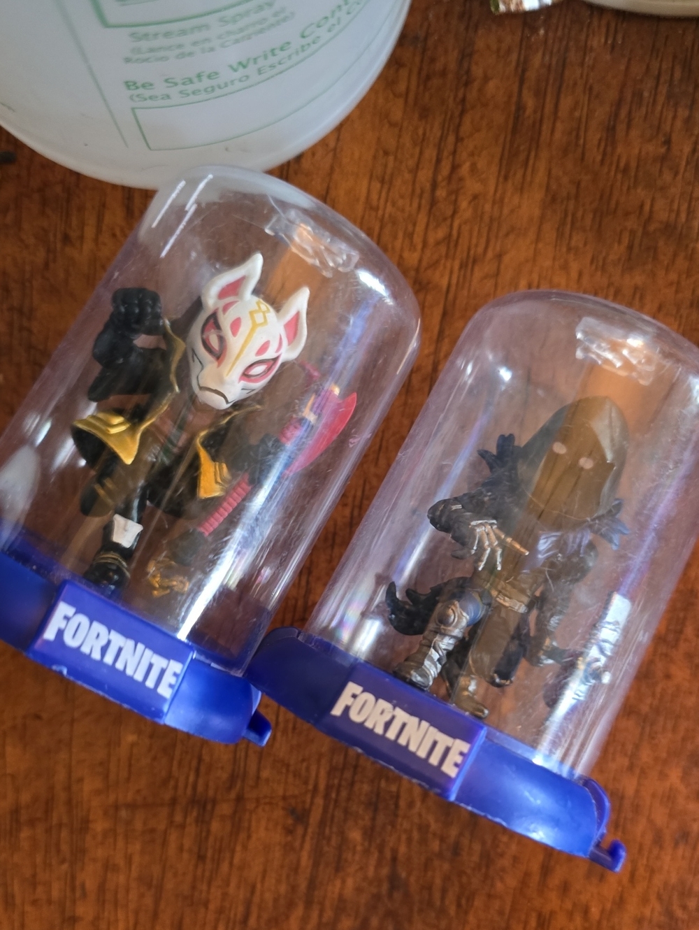 Fortnite Domez Series 1 Lot 2 Figures DRIFT & RAVEN Blind Bag Cake Toppers Toy